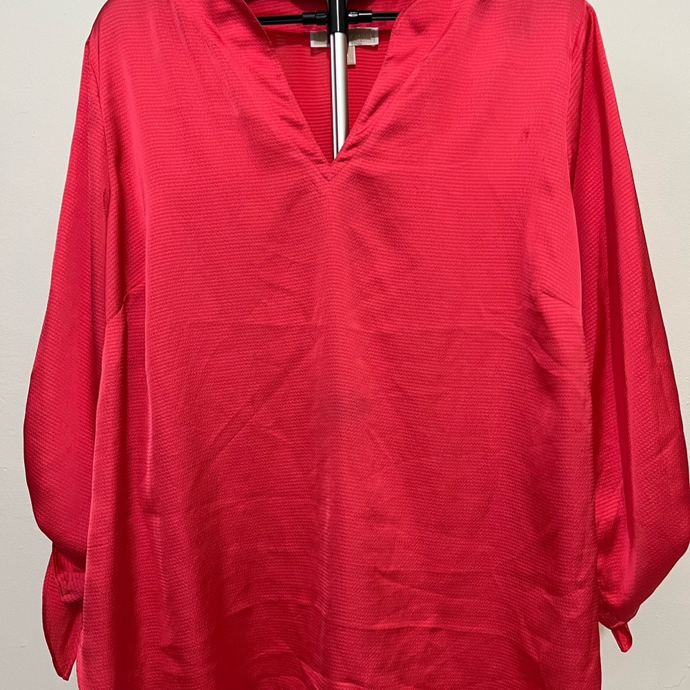 Michael Kors Vibrant Pink Blouse